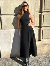 Pariaura Women's Solid Color Pleated Minimalist Skirt, Casual & Holiday